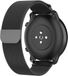 Strap-it Milanees bandje 22mm - zwart - Geschikt voor Alle smartwatches van 22mm