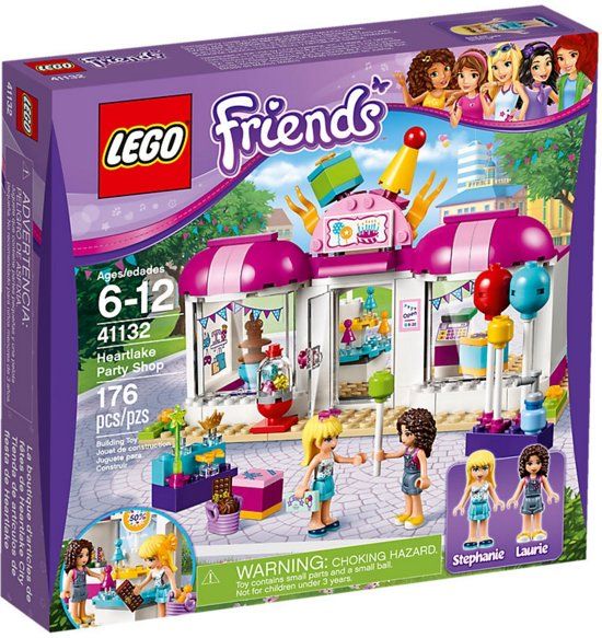 LEGO Friends Heartlake Feestwinkel 41132 - Bouwspeelgoed - Meisjes