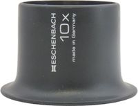 Non-branded Loupe de horloger avec revêtement duplex - Plastique résistant au feu, grossissement x 10, dioptrie 40