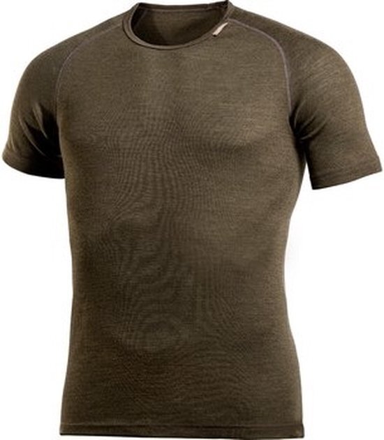 Merino Base Layer Tee LITE - Pine Green