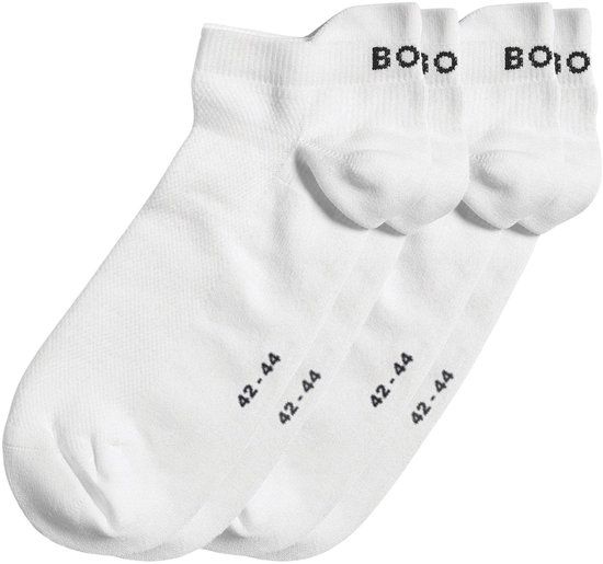 Björn Borg Performance Sokken 2-Pack Wit - Maat 43-46 - Heren - Enkelsokken