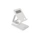 TOOQ PH-Hermes-Luna Verstelbare houder voor mobiele telefoon of tablet tot 12,9 inch, opvouwbaar, 360 graden draaibaar, kleur: wit