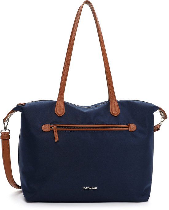 Emily & Noah Shopper E&N Jarina (65645) Dames Handtassen Blue 500