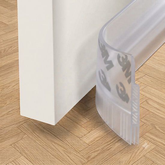 Simple Fix Tochtstrip Deuren - 1m x 5cm - Transparant