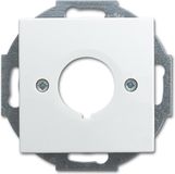 Busch-Jaeger ABB Busch-Jaeger Balance SI Regelelement/Centrale plaat schakelmateriaal - Wit