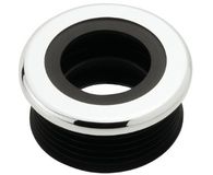 Kirchhoff Connecteur de tuyau encastrable Euro-WC, 38-45 x 55 mm, avec rosace - 988251449