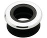 Kirchhoff Connecteur de tuyau encastrable Euro-WC, 38-45 x 55 mm, avec rosace - 988251449