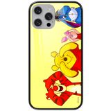 ERT GROUP mobiel telefoonhoesje voor Samsung S21 ULTRA origineel en officieel erkend Disney patroon Winnie the Pooh and friends 036 gemaakt van gehard glas, beschermhoes
