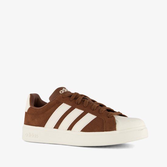 Adidas Streettalk dames sneakers bruin - Maat 37 1/3 - Echt leer