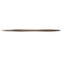 Winsor & Newton 5010504 Professionele synthetische Olieverfpenselen met hoge elasticiteit en duurzaamheid, ergonomisch handvat voor olieverf en alkydverf - Rond borstel Nr. 4