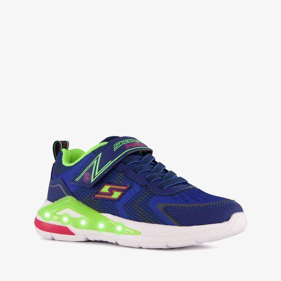 Skechers Tri-Namics Jongens Sneakers - Donkerblauw/Multicolour - Maat 32