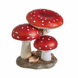 LOBERON Sierpaddenstoel Lupton rood/wit