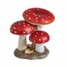 LOBERON Sierpaddenstoel Lupton rood/wit