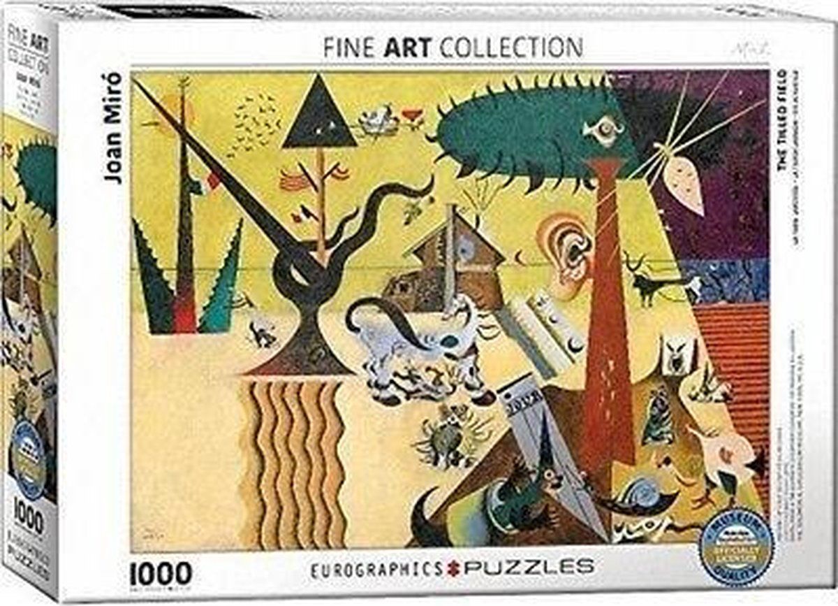 Eurographics puzzel The Tilled Field - Joan Miro - 1000 stukjes