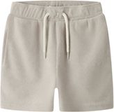 NAME IT Jongens NMMFINTI NREG TERRY SHORTS BOX Bermuda shorts Beige Maat 104