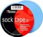 Precision Ruban adhésif pour chaussettes 33 m x 19 mm PVC bleu clair 10 pièces