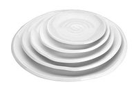 RONDE LACOR RONDE GEGOLFDE SCHAAL MET MAL. D.295X31 MM.