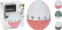 Coppens Koopman Eierwekker Ø5,5xH7cm Kunststof Verschillende Kleuren