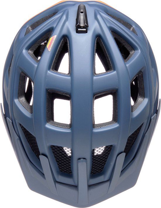 KED Kailu S Kinder Fietshelm (49-53cm) - deep blue cinnamon matt