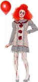 Smiffys Vintage Clownspakje Dames - Maat S