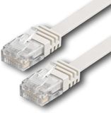 1aTTack.de CAT6 platte netwerkpatchkabel met 2x RJ45-connectoren, 7 meter