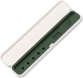 CHPN - Étui pour stylos - Convient pour Apple Pencil - Boîte à stylos - Boîte de rangement pour stylos - Blanc/Vert