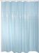 MSV Douchegordijn - blauw transparant - PVC - 180 x 200 cm - wasbaar - Voor bad en douche