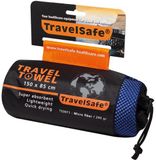 Travelsafe Serviette de voyage microfibre L Bleu roi