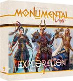 Asmodee Monumental Duel: Exploration - Jeux de société - Jeux de cartes - Jeu pour enfants et adultes - Jeu pour 2 joueurs - Jeu de civilisation - Dès 10 ans - Funforge, version française