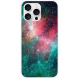 Apple iPhone 16 Pro Max Nebuleuse Bedrukt siliconen hoesje