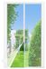 Rideau anti-mouches magnétique pour porte 105 x 220 cm blanc