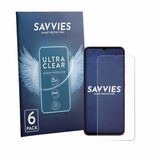 Savvies Schermbeschermer voor AI+ Nova 2 | 6 Stuks Transparant Screen Protector Made in Germany Ultra Clear Krasbestendig