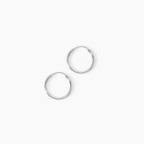 Olympia Créoles Argent Blanc