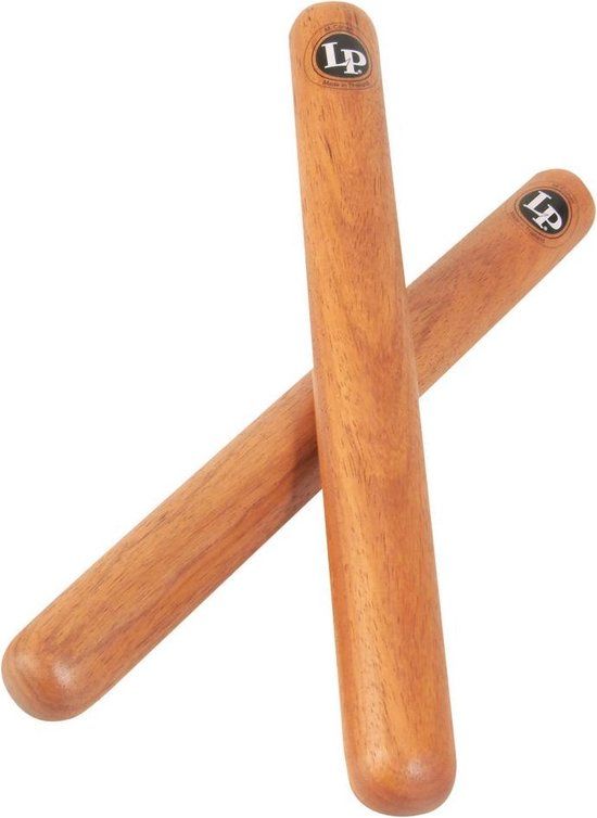 LP Latin Percussion LP262R Traditional Clave Exotic Hardwood claves