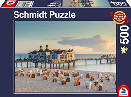 Schmidt Spiele 57388 Ostseebad Sellin, 500 stukjes puzzel, normaal