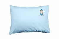 Bona Basics Decoratieve kussenhoes Lichtblauw 50x35 cm