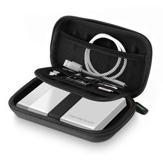 UGREEN - Beschermhoes voor 2.5 inch harde schijf en accessoires - zwart