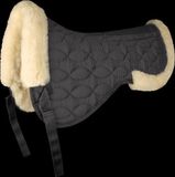 Waldhausen Zadeldek Met Synthetische Bont - Zwart, Full, Polyester