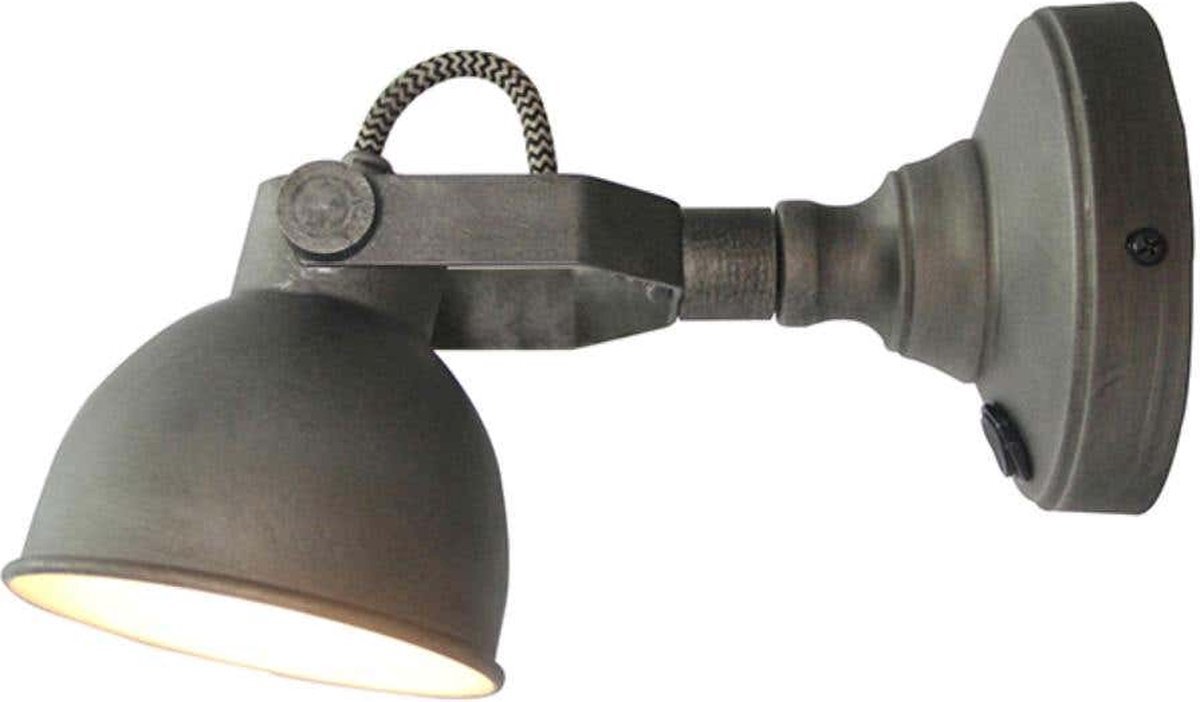 Label 51 - Bow - Wandlamp LED - M - Burned Steel