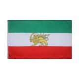 AZ FLAG Vlag Iran oud Perzië 90x60 cm Polyester 100D
