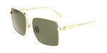 Ferragamo SF330S Gold/green 57/17/140 Lunettes de soleil femme
