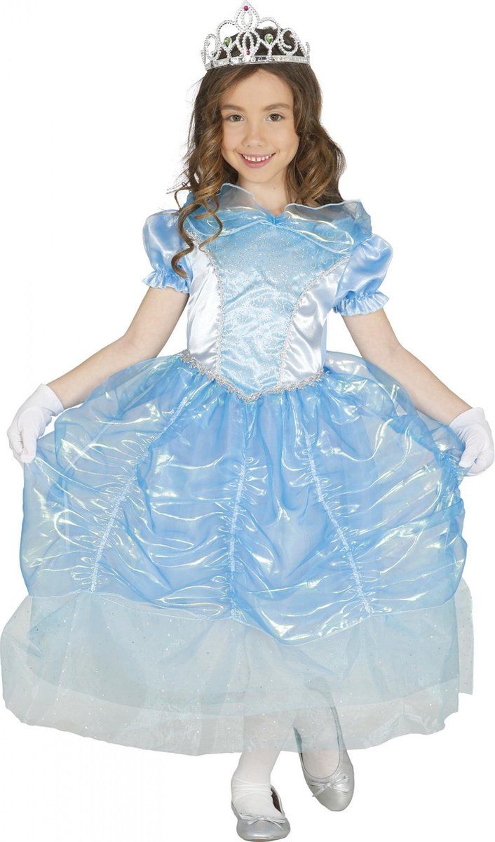 Fiestas Guirca Jurk Zwaan Junior Geel 5-6 Jaar
