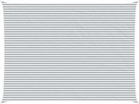 vidaXL Zonneschaduw Lichtgrijs en wit 6 x 8 m 100% Polyester Oxford
