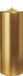 Wiedemann bougie cylindrique/bougie pilier - or métallique - 20 x 7 cm - 103 heures de combustion - bougies cylindriques