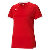 Puma Teamliga Shirt Korte Mouw Dames - Rood | Maat: XL