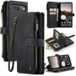 Caseme Étui Portefeuille Google Pixel 10/10 Pro Multifonctionnel C30 - Noir