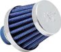 K&N 62-1600BL-L Carterontluchtingsfilter - Zwart/Rood