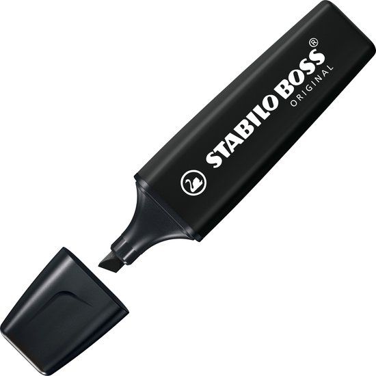 STABILO BOSS ORIGINAL Marker Black