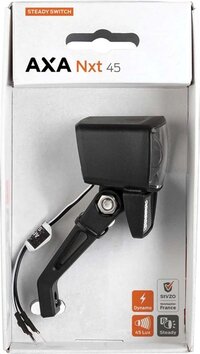 AXA Nxt 45 - Fietslamp voorlicht - LED - Dynamo - 45 Lux