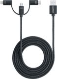 Laserliner PersonalCable 3 in 1 USB-A naar USB-C Kabel